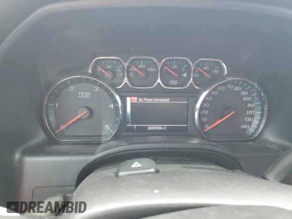 2018 Chevrolet Silverado 3500HD High Country with VIN 1GC4K1EY6JF115376, listed as a Copart auction lot 65568985 with 229,538 mi miles and Non repairable. Bid and sale history available at DreamBid. Image 9.
