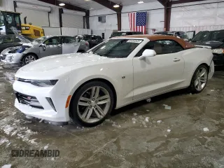 2017 Chevrolet Camaro 2LT z VIN 1G1FD3DS7H0111256, wystawiony jako Copart lot #88088805 z przebiegiem 25 456 mil mil oraz Szkoda całkowita • Salvage title. Historia ofert i sprzedaży dostępna na DreamBid. Obrazek 1.