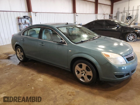 2009 Saturn Aura XE with VIN 1G8ZS57B69F127457, listed as a Copart auction lot 47207395 with 117,059 mi miles and Salvage Title. Bid and sale history available at DreamBid. Image 4.