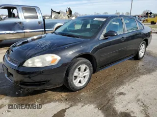 2014 Chevrolet Impala LS with VIN 2G1WA5E39E1124814, listed as a Copart auction lot 50566145 with 75,095 mi miles and Salvage title. Bid and sale history available at DreamBid. Image 1.