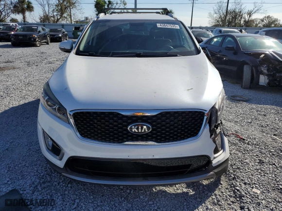 2016 Kia Sorento EX with VIN 5XYPH4A52GG153718, listed as a Copart auction lot 45364055 with 68,314 mi miles and Salvage Title. Bid and sale history available at carsss.com. Image 5.
