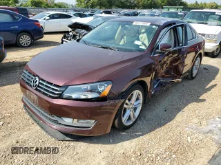 2014 Volkswagen Passat TDI SEL Premium with VIN 1VWCN7A31EC027064, listed as a Copart auction lot 65277683 with 91,142 mi miles and Salvage Title. Bid and sale history available at carsss.com. Image 1.