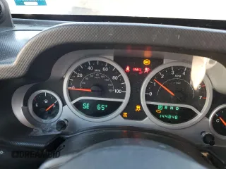 2008 Jeep Wrangler Sahara with VIN 1J4FA54108L625297, listed as a Copart auction lot 46832405 with 144,848 mi miles and Salvage title. Bid and sale history available at DreamBid. Image 9.