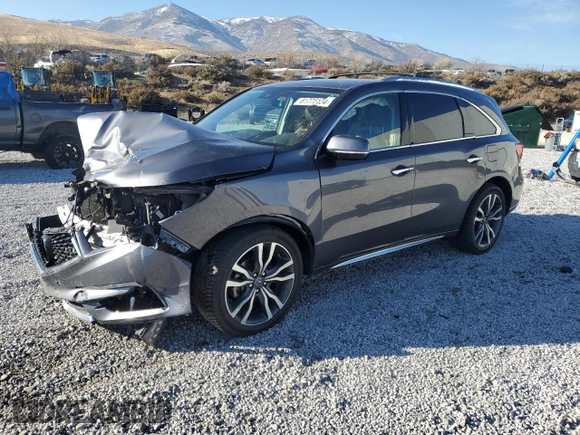 2020 Acura MDX w/Advance Pkg with VIN 5J8YD4H88LL033115, listed as a Copart auction lot 81778134 with 46,527 mi miles and Salvage Title. Bid and sale history available at carsss.com. Image 1.