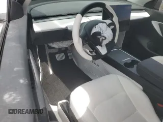 2022 Tesla Model Y Performance with VIN 7SAYGDEFXNF410531, listed as a Copart auction lot 54449715 with Not Provided miles and Non Repairable. Bid and sale history available at DreamBid. Image 8.