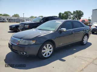 2007 Lincoln MKZ with VIN 3LNHM26TX7R614418, listed as a Copart auction lot 55145445 with 198,915 mi miles and Salvage Title. Bid and sale history available at carsss.com. Image 1.