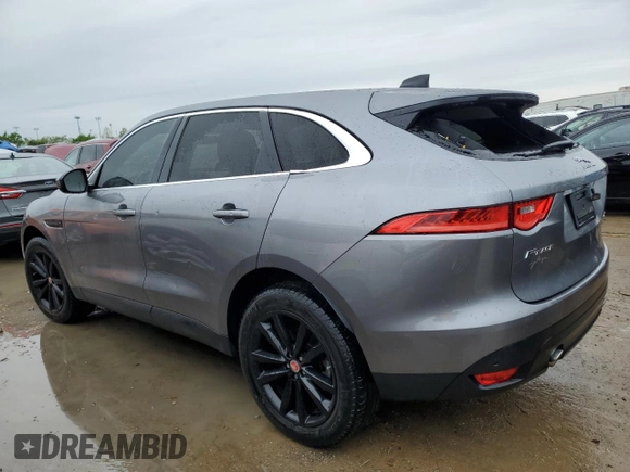 2020 Jaguar F-Pace 25t Prestige with VIN SADCK2FX8LA623683, listed as a Copart auction lot 49636174 with 56,973 mi miles and Salvage title. Bid and sale history available at DreamBid. Image 2.