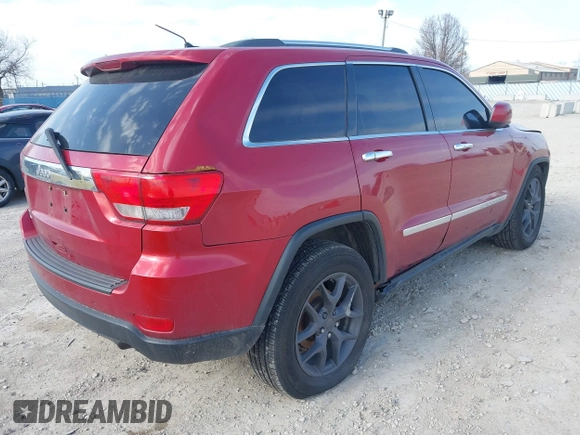 2011 Jeep Grand Cherokee Laredo with VIN 1J4RR4GG6BC527897, listed as a IAAI auction lot 42032975 with 148,875 mi miles. Bid and sale history available at carsss.com. Image 4.