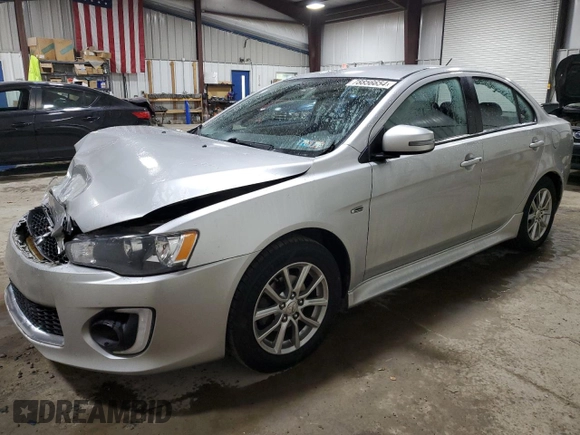 2016 Mitsubishi Lancer SE with VIN JA32V2FW8GU011332, listed as a Copart auction lot 78856654 with 132,714 mi miles and Salvage Title. Bid and sale history available at DreamBid. Image 1.