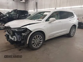 2022 Cadillac XT6 Premium Luxury with VIN 1GYKPDRS3NZ131095, listed as a IAAI auction lot 42087620 with 36,740 mi miles and . Bid and sale history available at DreamBid. Image 2.