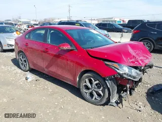 2020 Kia Forte LXS with VIN 3KPF24AD1LE261744, listed as a IAAI auction lot 41790935 with 28,896 mi miles. Bid and sale history available at carsss.com. Image 1.