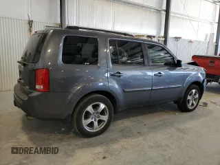 2015 Honda Pilot EX-L with VIN 5FNYF4H50FB044387, listed as a Copart auction lot 53312715 with 114,482 mi miles and Salvage Title. Bid and sale history available at carsss.com. Image 3.