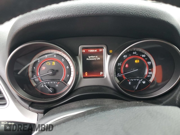 2016 Dodge Journey Crossroad Plus with VIN 3C4PDDGGXGT163975, listed as a Copart auction lot 51246945 with 112,934 mi miles and Salvage title. Bid and sale history available at DreamBid. Image 9.