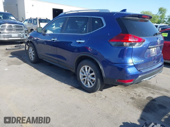 2017 Nissan Rogue SL with VIN JN8AT2MV8HW001701, listed as a IAAI auction lot 42222978 with 60,061 mi miles and . Bid and sale history available at DreamBid. Image 3.