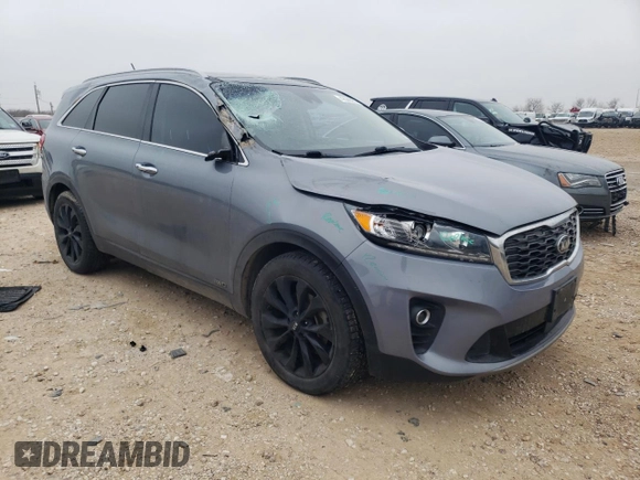 2020 Kia Sorento EX V6 with VIN 5XYPHDA57LG664562, listed as a Copart auction lot 42936555 with 86,158 mi miles and Salvage Title. Bid and sale history available at carsss.com. Image 4.