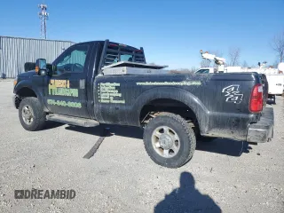 2014 Ford F-350 XL with VIN 1FTRF3B69EEB59330, listed as a Copart auction lot 41978895 with 105,200 mi miles and Salvage title. Bid and sale history available at DreamBid. Image 2.