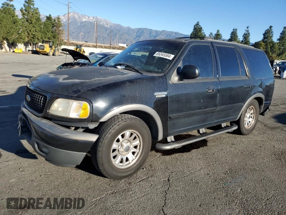 2000 Ford Expedition XLT with VIN 1FMRU15L7YLB63738, listed as a Copart auction lot 85345584 with 177,764 mi miles and Salvage Title. Bid and sale history available at carsss.com. Image 1.