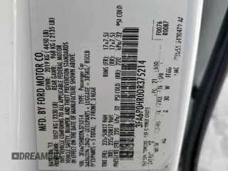 2013 Ford Fusion SE with VIN 3FA6P0HR0DR375214, listed as a Copart auction lot 61873775 with 168,940 mi miles and Clean title. Bid and sale history available at DreamBid. Image 13.