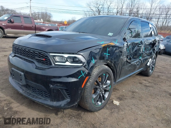 2022 Dodge Durango R/T with VIN 1C4SDJCT4NC205691, listed as a IAAI auction lot 41620362 with 55,141 mi miles and . Bid and sale history available at DreamBid. Image 19.