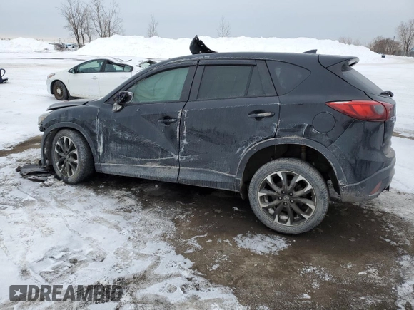 2016 Mazda CX-5 Grand Touring with VIN JM3KE4DY6G0889549, listed as a Copart auction lot 45271505 with Not Provided miles and Non Repairable. Bid and sale history available at carsss.com. Image 2.