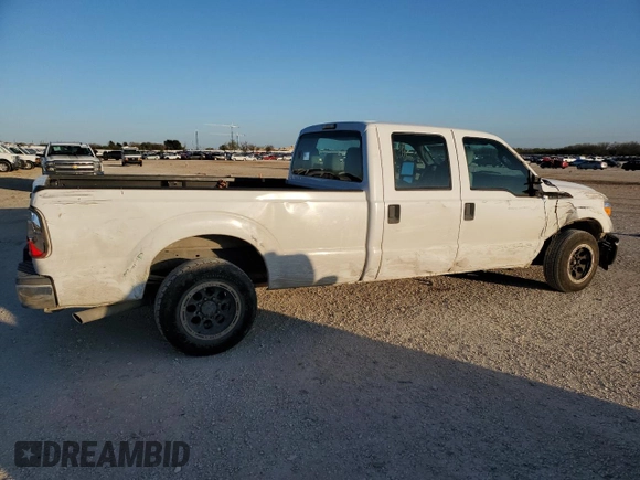 2012 Ford F-250 XL with VIN 1FT7W2A64CED22305, listed as a Copart auction lot 85163324 with 188,131 mi miles and Salvage title. Bid and sale history available at DreamBid. Image 3.