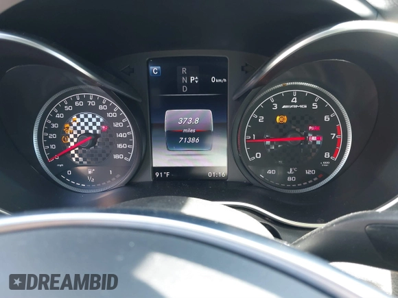 2017 Mercedes-Benz C 43 AMG with VIN 55SWF6EB6HU225511, listed as a IAAI auction lot 41827261 with 71,386 mi miles and . Bid and sale history available at DreamBid. Image 7.