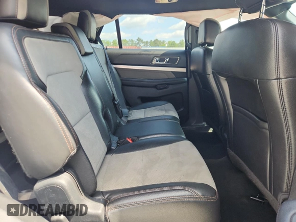 2017 Ford Explorer XLT with VIN 1FM5K7D89HGE10223, listed as a Copart auction lot 62534275 with 144,394 mi miles and Salvage title. Bid and sale history available at DreamBid. Image 11.