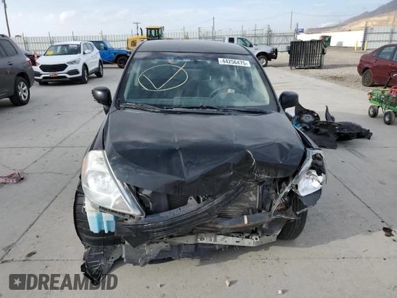 2011 Nissan Versa S with VIN 3N1BC1AP6BL444607, listed as a Copart auction lot 44256475 with 161,306 mi miles and Salvage title. Bid and sale history available at DreamBid. Image 5.