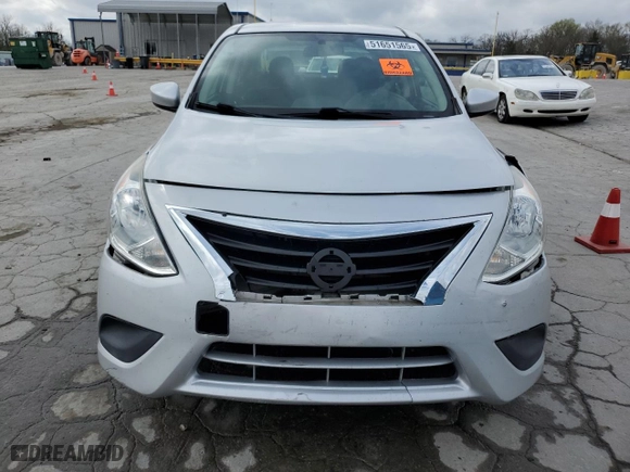 2016 Nissan Versa SV with VIN 3N1CN7APXGL856750, listed as a Copart auction lot 51651565 with 101,007 mi miles and Salvage Title. Bid and sale history available at carsss.com. Image 5.
