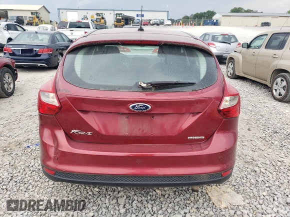 2014 Ford Focus Titanium with VIN 1FADP3N29EL422689, listed as a Copart auction lot 59817535 with 105,515 mi miles and Salvage title. Bid and sale history available at DreamBid. Image 6.
