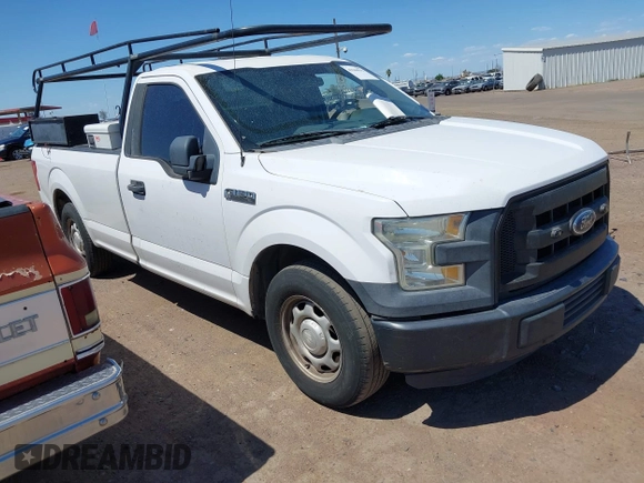 2016 Ford F-150 XL with VIN 1FTMF1C81GKD65597, listed as a IAAI auction lot 42244915 with 198,076 mi miles and . Bid and sale history available at DreamBid. Image 1.