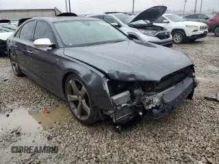 2013 Audi S8 with VIN WAUD2AFD4DN020172, listed as a Copart auction lot 83670034 with 35,262 mi miles and Salvage Title. Bid and sale history available at carsss.com. Image 4.