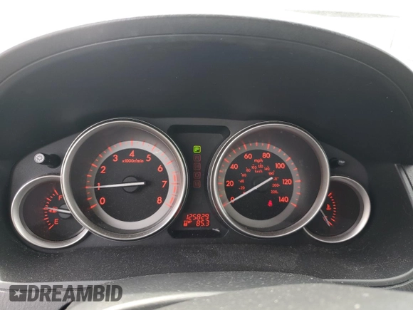 2011 Mazda CX-9 Sport with VIN JM3TB3BVXB0320390, listed as a Copart auction lot 53681995 with 125,829 mi miles and Salvage Title. Bid and sale history available at DreamBid. Image 9.