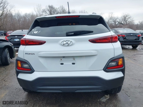 2021 Hyundai Kona SEL with VIN KM8K22AA8MU602483, listed as a IAAI auction lot 41450400 with 34,628 mi miles. Bid and sale history available at carsss.com. Image 17.