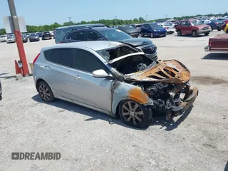2012 Hyundai Accent SE with VIN KMHCU5AE8CU041817, listed as a IAAI auction lot 42259500 with Not provided miles and . Bid and sale history available at DreamBid. Image 1.
