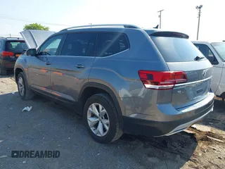 2019 Volkswagen Atlas SE with VIN 1V2WR2CA4KC620074, listed as a IAAI auction lot 42657399 with 75,306 mi miles and . Bid and sale history available at DreamBid. Image 3.