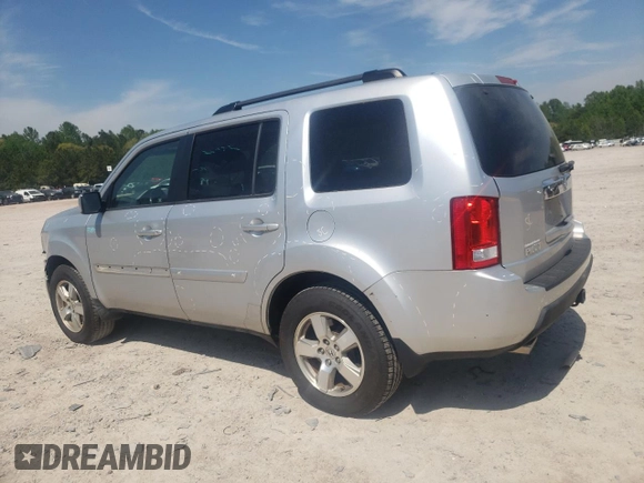 2011 Honda Pilot EX-L with VIN 5FNYF4H57BB050486, listed as a Copart auction lot 54008245 with 62,793 mi miles and Salvage Title. Bid and sale history available at DreamBid. Image 2.