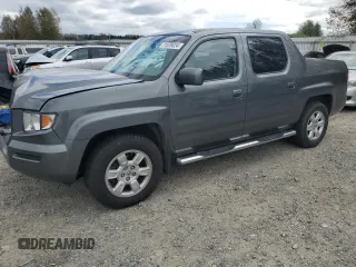 2007 Honda Ridgeline RTL w/Leather with VIN 2HJYK16587H501001, listed as a Copart auction lot 71579024 with 129,398 mi miles and Salvage Title. Bid and sale history available at carsss.com. Image 1.