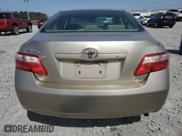 2007 Toyota Camry CE with VIN 4T1BE46K47U727702, listed as a Copart auction lot 48314805 with 163,826 mi miles and Salvage Title. Bid and sale history available at carsss.com. Image 6.