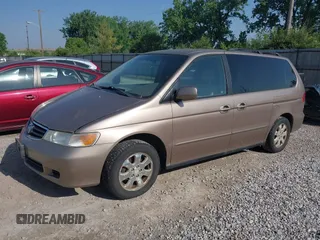 2003 Honda Odyssey EX-L z VIN 5FNRL18993B017733, wystawiony jako IAAI lot #42293386 z przebiegiem 86 659 mil mil oraz . Historia ofert i sprzedaży dostępna na DreamBid. Obrazek 2.