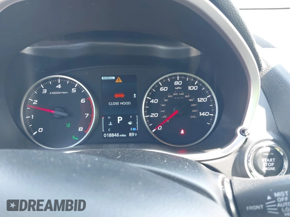 2024 Mitsubishi Eclipse Cross SE with VIN JA4ATWAA4RZ072330, listed as a IAAI auction lot 42702965 with 18,846 mi miles and . Bid and sale history available at DreamBid. Image 7.
