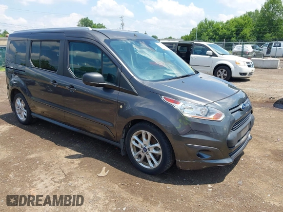 2017 Ford Transit Connect XLT z VIN NM0GE9F74H1293557, wystawiony jako IAAI lot #42682494 z przebiegiem 47 530 mil mil oraz . Historia ofert i sprzedaży dostępna na DreamBid. Obrazek 1.