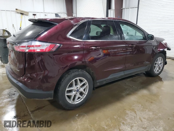 2022 Ford Edge SEL z VIN 2FMPK4J93NBA04381, wystawiony jako Copart lot #55474205 z przebiegiem 22 791 mil mil oraz Szkoda całkowita • Salvage title. Historia ofert i sprzedaży dostępna na DreamBid. Obrazek 3.