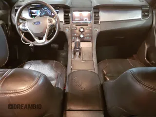 2015 Ford Taurus SEL with VIN 1FAHP2E81FG167546, listed as a Copart auction lot 49114795 with 185,587 mi miles and Salvage Title. Bid and sale history available at carsss.com. Image 8.