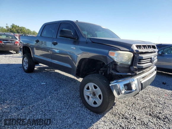 2014 Toyota Tundra SR5 with VIN 5TFEY5F10EX168537, listed as a Copart auction lot 49460195 with 172,542 mi miles and Non repairable. Bid and sale history available at DreamBid. Image 4.
