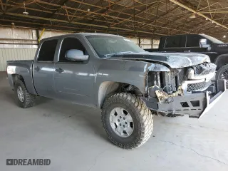 2007 Chevrolet Silverado 1500 LTZ with VIN 2GCFK13Y471505534, listed as a Copart auction lot 64821524 with 215,107 mi miles and Salvage Title. Bid and sale history available at carsss.com. Image 4.