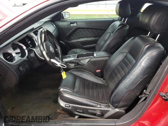 2013 Ford Mustang V6 with VIN 1ZVBP8AM6D5271610, listed as a Copart auction lot 50875295 with 220,833 mi miles and Salvage Title. Bid and sale history available at carsss.com. Image 7.