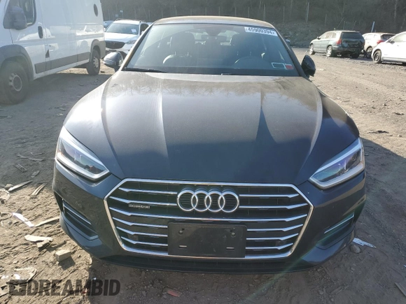 2018 Audi A5 Sportback Premium Plus with VIN WAUBNCF50JA042904, listed as a Copart auction lot 45900394 with 42,288 mi miles. Bid and sale history available at carsss.com. Image 5.