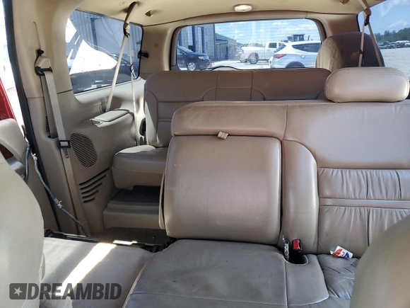 2000 Ford Excursion Limited z VIN 1FMNU42S2YED84910, wystawiony jako Copart lot #57272245 z przebiegiem 235 173 mil mil oraz Szkoda całkowita • Salvage title. Historia ofert i sprzedaży dostępna na DreamBid. Obrazek 10.