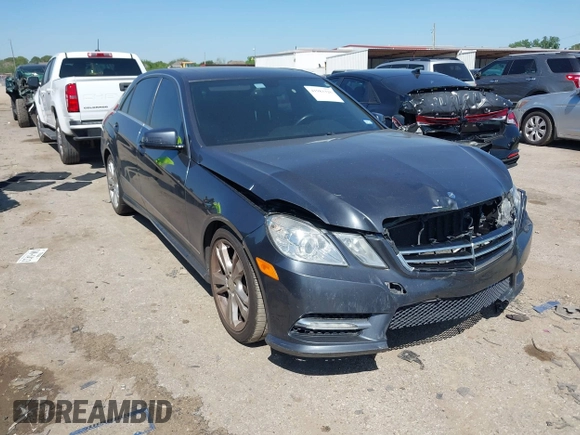 2013 Mercedes-Benz E 350 Luxury with VIN WDDHF5KB7DA660846, listed as a IAAI auction lot 41983326 with 184,211 mi miles and . Bid and sale history available at DreamBid. Image 1.